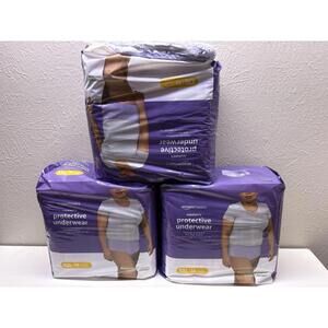 Amazon Basics Women’s Protective Underwear XXL 14 X 2 Plus Open Pack Fast Ship